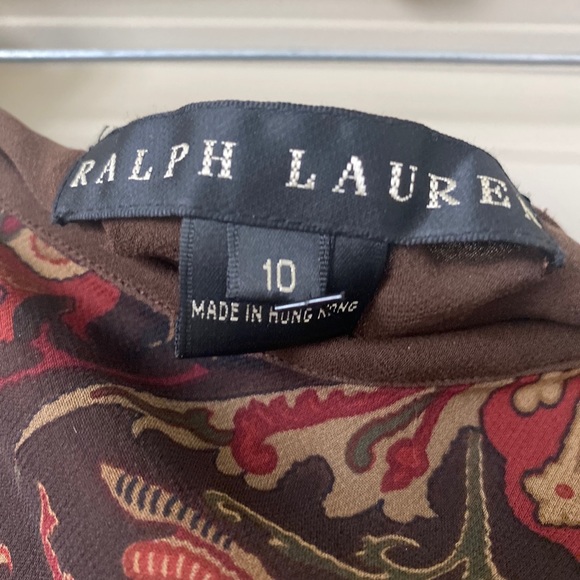 Ralph Lauren Black Label Silk Skirt Long - Picture 5 of 7
